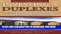 [PDF] The Complete Guide to Investing in Duplexes, Triplexes, Fourplexes, and Mobile Homes: What