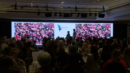 Theresa May presents Hillsborough mothers with award