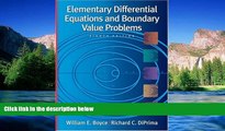 Must Have  Elementary Differential Equations and Boundary Value Problems , 8th Edition, with ODE