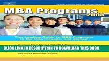 [PDF] MBA Programs 2005, Guide to, 10th ed (Peterson s Mba Programs) Popular Colection