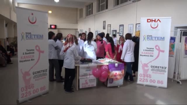 Sivas Meme Kanserinde Erken Teşhis Için Kendilerini Muayene Etsinler