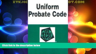 Big Deals  Uniform Probate Code: In a Nutshell (Nutshell Series)  Best Seller Books Best Seller