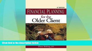 Big Deals  Financial Planning for the Older Client  Best Seller Books Best Seller