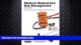 READ book  Medical Malpractice Risk Management 2nd edition  FREE BOOOK ONLINE