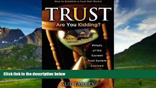 Big Deals  Trust Are You Kidding?: Pitfalls of the Current Trust System Exposed: How to Establish