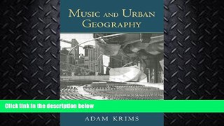 READ book  Music and Urban Geography  FREE BOOOK ONLINE