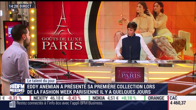 Le Talent du jour : Eddy Anemian, créateur de mode - 17/10