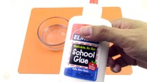 How To Make Slime With Glue and Water and Salt Only Without Borax, Liquid Starch DIY Clear Jelly