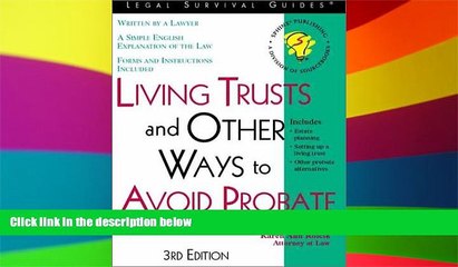 Must Have  Living Trusts and Other Ways to Avoid Probate (Living Trusts   Other Ways to Avoid