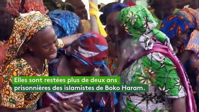 Nigeria : les 21 lycéennes libérées par Boko Haram retrouvent leurs familles