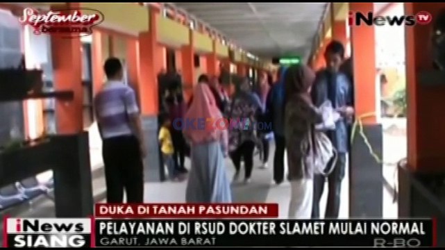 Pelayanan di RSUD Dokter Slamet Mulai Normal