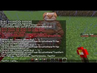 Minecraft:title, text, and map making!