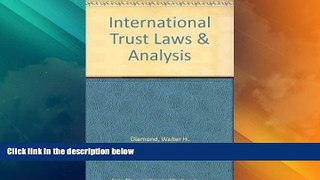 Big Deals  International Trust Laws   Analysis  Best Seller Books Most Wanted