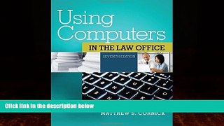 Big Deals  Using Computers in the Law Office (with Premium Web Site Printed Access Card) (West