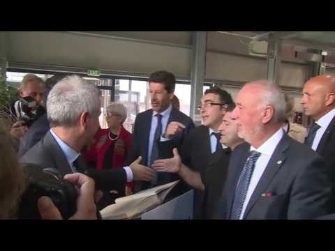 Pistoia - Renzi visita l'Hitachi Rail Italy (17.10.16)