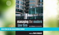 Big Deals  Managing the Modern Law Firm: New Challenges, New Perspectives  Best Seller Books Best