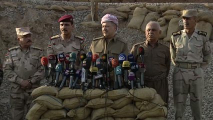 Ikby) Başkanı Mesud Barzani'nin Basın Toplantısı (1)