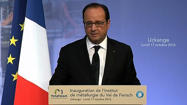 Discours du Président de la République à Metafensch à Uckange
