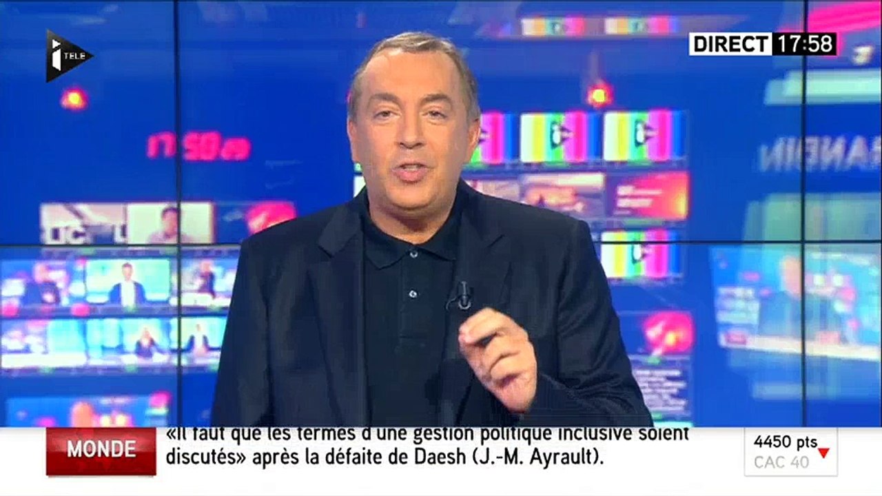 Les premières images de "Morandini Live" sur iTELE (1/2)