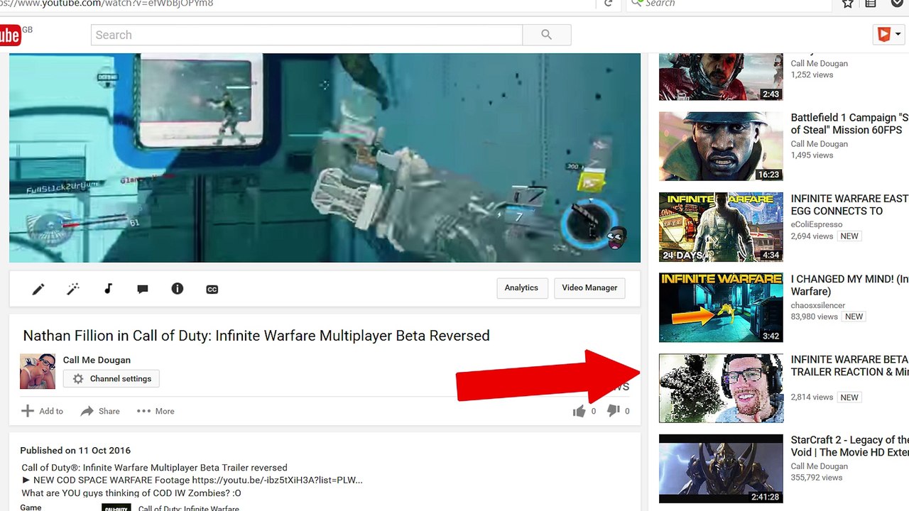 Call of Duty®: Infinite Warfare Multiplayer Beta Trailer Reaction-ception Mashup