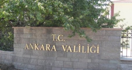 Son Dakika! Ankara Valiliği: 30 Kasım'a Kadar Her Türlü Gösteri, Miting, Toplantı Yasak