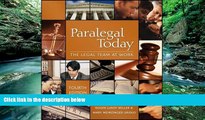 Books to Read  Paralegal Today: The Legal Team At Work, 4E (West Legal Studies Series)  Full