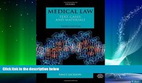 READ book  Medical Law: Text, Cases, and Materials by Jackson, Emily (2013) Paperback  FREE BOOOK