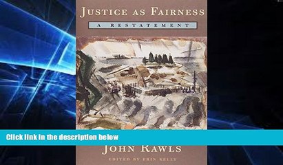 READ FULL  Justice as Fairness: A Restatement  READ Ebook Full Ebook