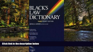 READ FULL  Black s Law Dictionary (Pocket), 3rd Edition  READ Ebook Full Ebook