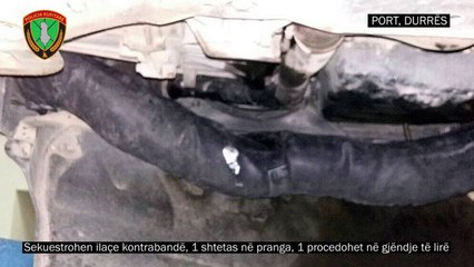 Report TV - Port Durrës, kontrabandonin medikamente, arrestohet 1 person