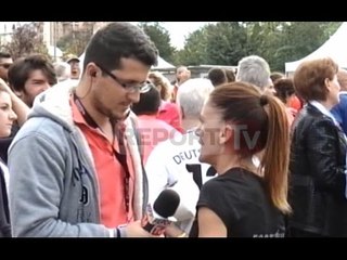 Report TV - Maratona e Tiranës, Luiza Gega dhe Ilir Këllezi fitojnë në 21 km