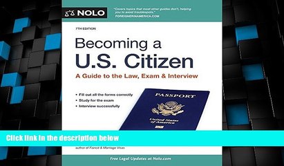 Big Deals  Becoming a U.S. Citizen: A Guide to the Law, Exam   Interview  Best Seller Books Best