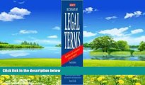 Big Deals  Dictionary of Legal Terms  Best Seller Books Most Wanted