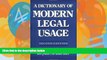 Big Deals  A Dictionary of Modern Legal Usage  Full Ebooks Most Wanted