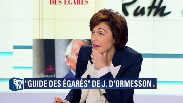 Jean d'Ormesson: le livre sur Hollande est une espèce de scorpion qui se tue lui-même