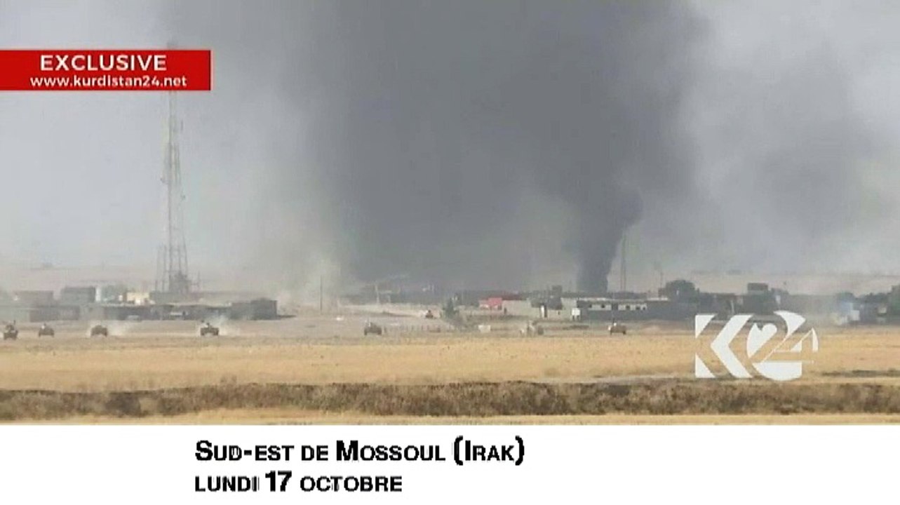 Offensive sur Mossoul : des jihadistes lancent un véhicule piégé contre l'armée irakienne