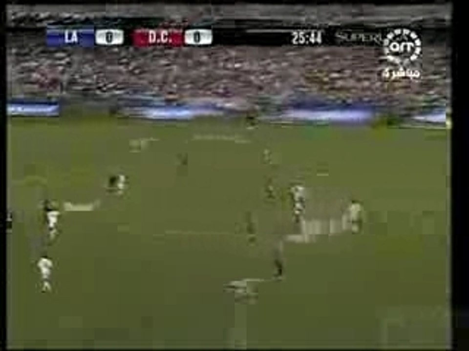 David Beckham premier but avec Los Angeles