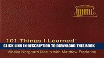 [EBOOK] DOWNLOAD 101 Things I Learned Â® in Law School GET NOW