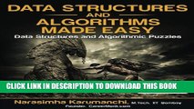 [EBOOK] DOWNLOAD Data Structures and Algorithms Made Easy: Data Structure and Algorithmic Puzzles,
