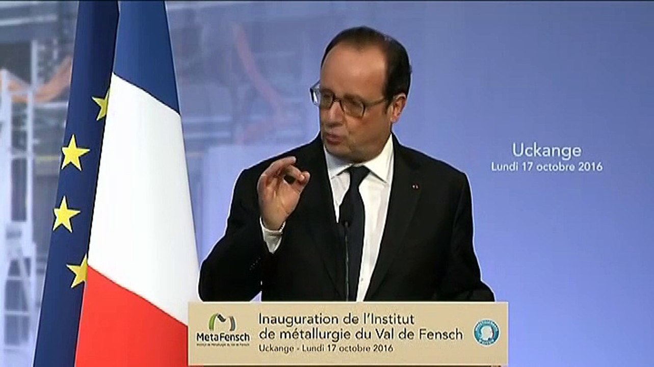 "Une nationalisation partielle n'aurait eu aucun impact", assure Hollande aux salariés d'ArcelorMittal de Florange