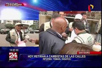 San Isidro: desde hoy prohíben cambistas en las calles