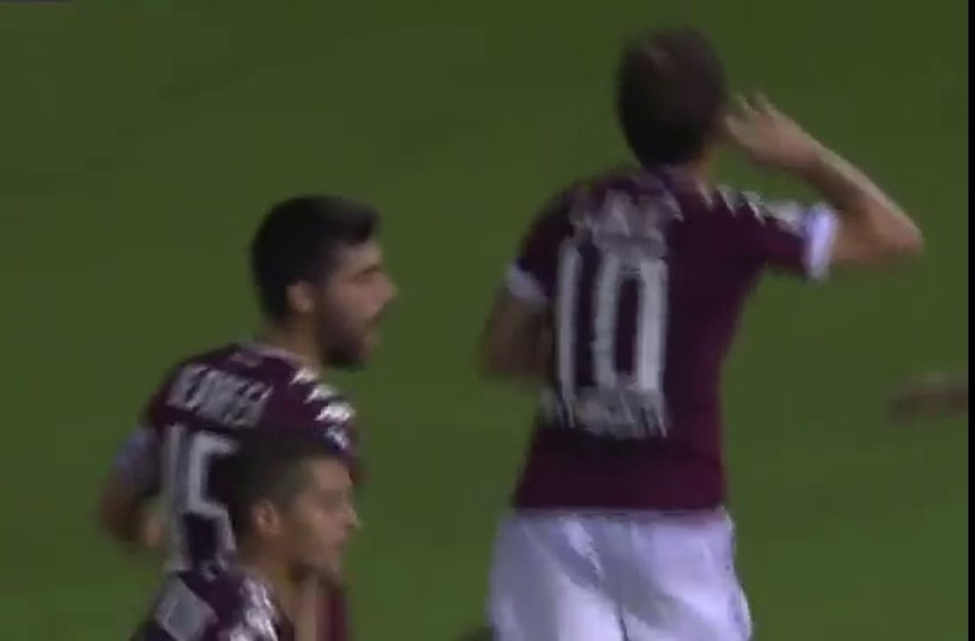 Goal Ljajić . Palermo 1-1 Torino - ITALY: Serie A