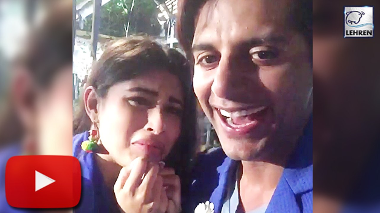 Mouni Roy and Karanvir's CUTE Video | Naagin 2