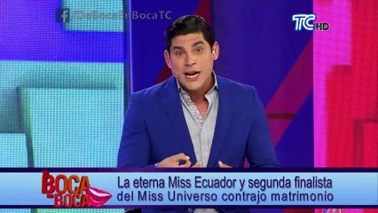 Constanza Báez dio el “si acepto” en su matrimonio civil