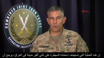 Amerikalı Komutan: Musul Operasyonu Haftalarca Sürebilir