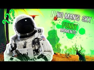 NO MAN'S SKY Funny Moments! - BEING A NOOB, DISCOVERING A NEW PLANET, ALIEN CRAB, AND MORE!