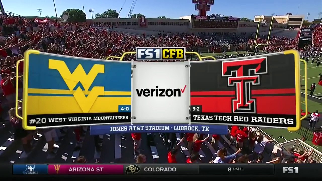 West Virginia at Texas Tech | 2016 Big 12 Football Highlights