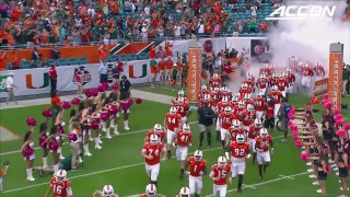 North Carolina vs. Miami Football Highlights (2016)