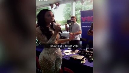 Gucci Mane & Girlfriend Keysha Kaoir showing off at BET Awards