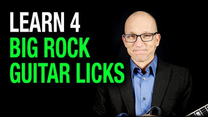 Big Rock Guitar Licks